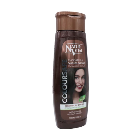 Mascarilla Henna Castaño Natur Vital - vista alternativa