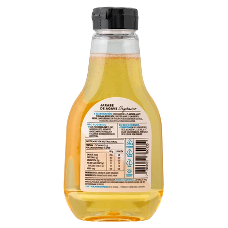 Jarabe de agave orgánico 330g, manare - vista alternativa