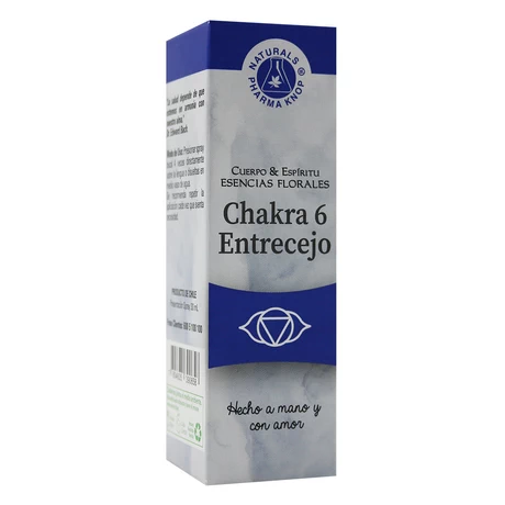 Esencia Floral Chakra 6 Entrecejo 30 mL, Pharma Knop