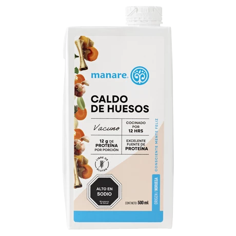 Caldo de Huesos Vacuno, 500 mL