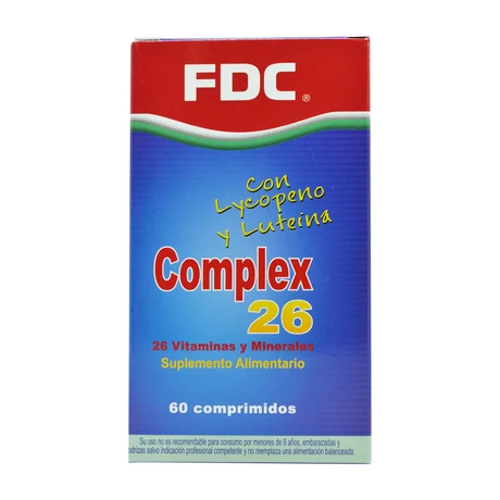Complex 26 x 60 comprimidos - FDC