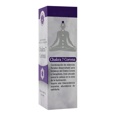 Esencia Floral Chakra 7 Corona 30 mL, Pharma Knop - vista alternativa