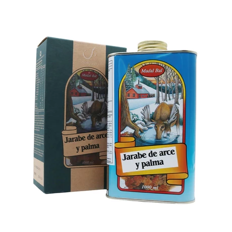 Jarabe de Arce y Palma (Sirope de savia), 1000 mL - Madal Bal  - vista alternativa