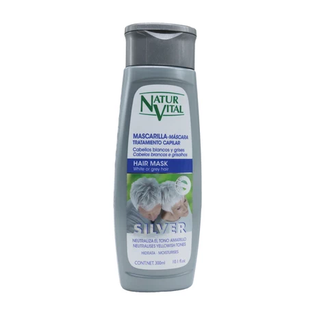 Shampoo Silver 300 mL Natur Vital - vista alternativa