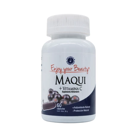 Maqui + Vitamina C 400 mg x 60 cápsulas - Enjoy Your Beauty® - vista alternativa