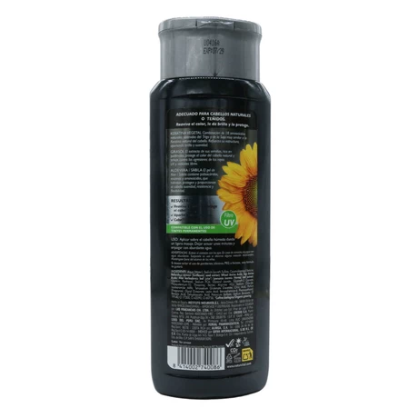 Shampoo Henna Cabellos Negros/canos Coloursafe 300 mL Natur Vital - vista alternativa