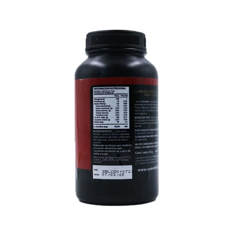 L-Carnitina x 60 Cápsulas  - vista alternativa