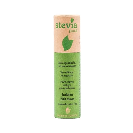 Endulzante Stevia Pura 10g (200 tazas) - Dulzura Natural