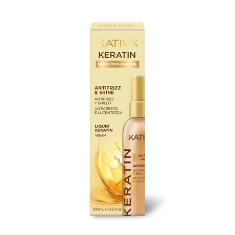 Aceite Capilar Keratina Liquida 100 mL, Kativa
