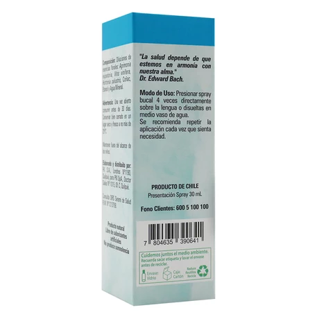 Esencia Floral Chakra 5 Garganta 30 mL, Pharma Knop - vista alternativa