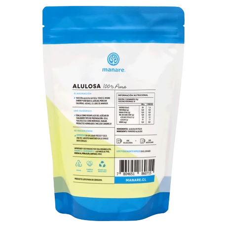 Alulosa en polvo 400 g, Manare - vista alternativa
