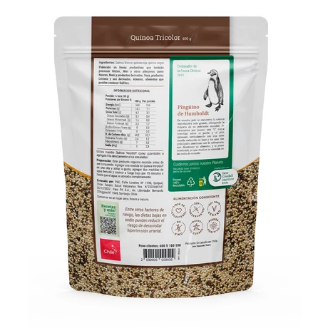 Quinoa 400 g, VERY GUT  - vista alternativa