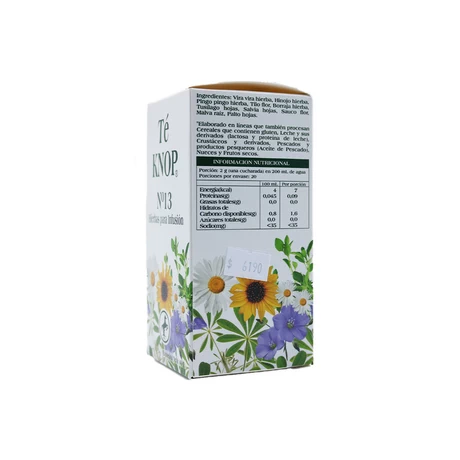 Té n°13 x 40g - Knop Laboratorios® - vista alternativa