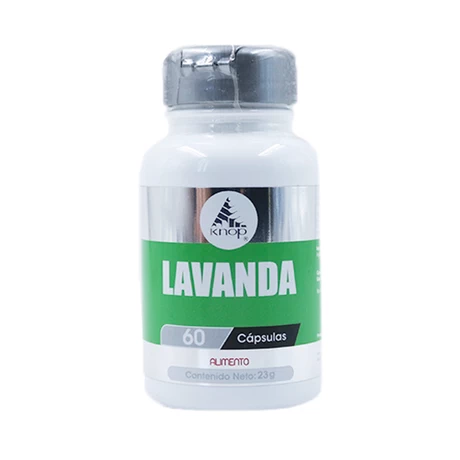 Lavanda x 60 cápsulas – Knop Laboratorios®