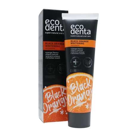 Pasta dental black orange whitening 100 ml - vista alternativa