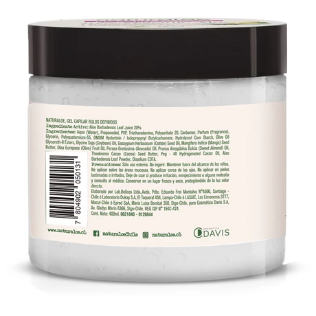 Gel Capilar Rulos Definidos 400 ML - vista alternativa