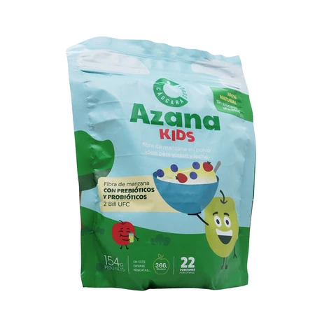 Fibra de azana kids pre y probiotic 154 g, Cascara 