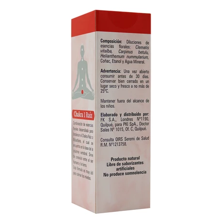 Esencia Floral Chakra 1 Raíz 30 mL, Pharma Knop                - vista alternativa