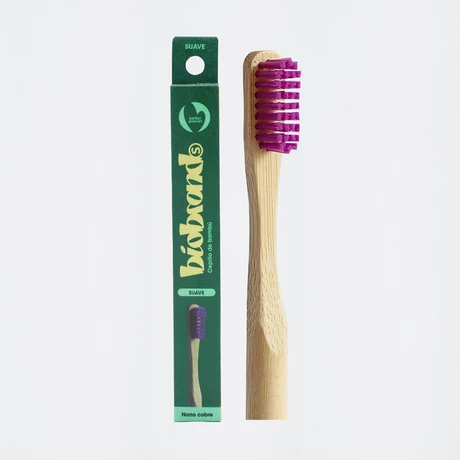 Cepillo de Dental Biodegradable Morado 1 un