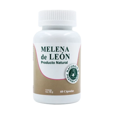 Melena de León 500 mg x 60 cápsulas, Pharmaknop