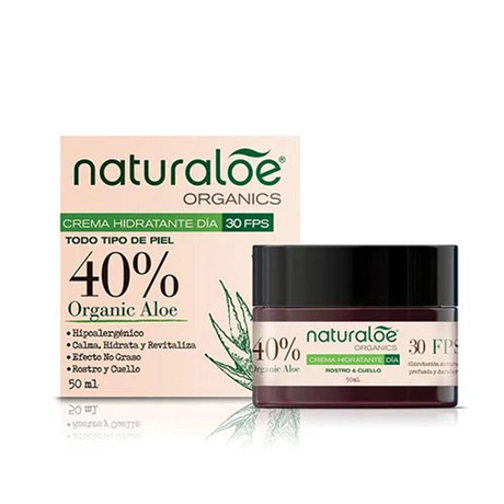 Crema facial hidratante dia 50 ml, Naturaloe