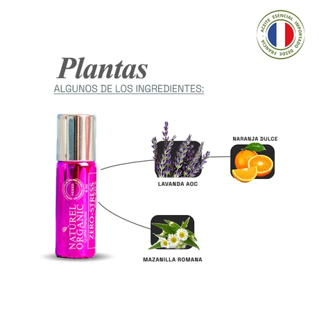 Aromaterapia Roll -On Zero Stress Naturel 4 mL - vista alternativa
