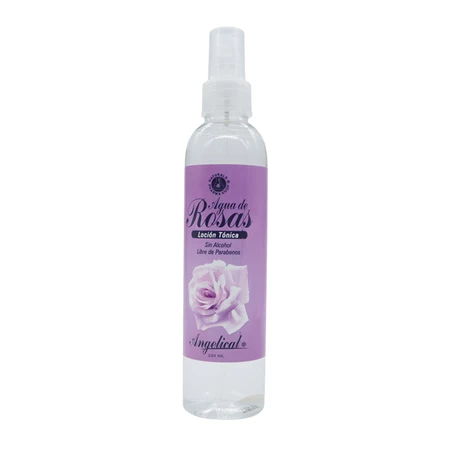 Loción Tónica Agua de Rosas Spray s/Alcohol Angelical 220 mL – Pharma Knop 