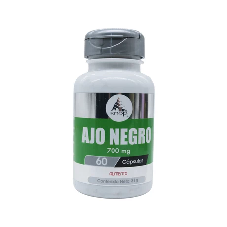 Ajo negro 700 mg x 60 cápsulas – Knop Laboratorios® - vista alternativa
