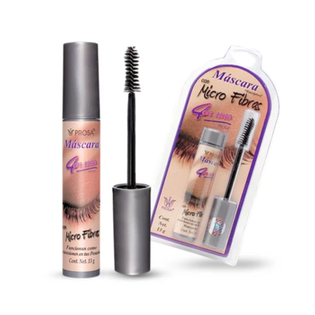 Mascara Pestañas Micro Fibras Waterproof 13 g