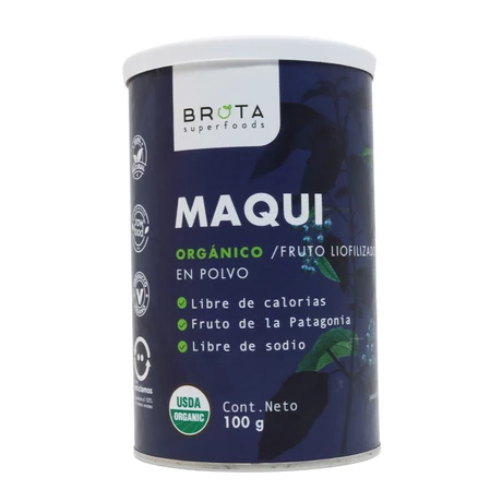 Maqui orgánico en polvo 100g, Brota 