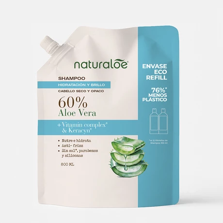 Shampoo Hidratación & Brillo Eco Refill 800 mL