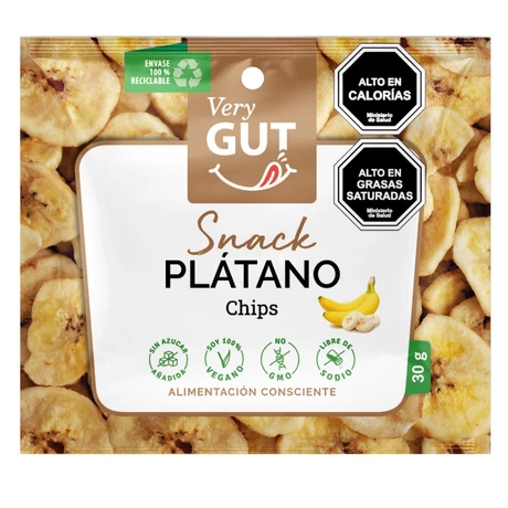 Platano Chips 30 G Very Gut