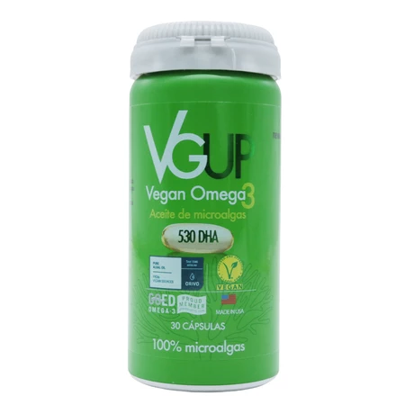 Vegan UP Omega 3 DHA 530 mg x 30 cápsulas blandas – New Science - vista alternativa