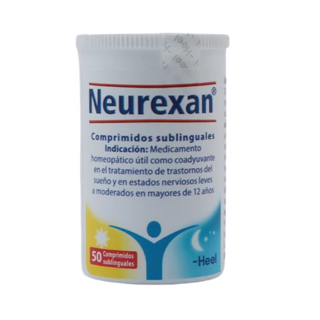 Neurexan 50 comprimidos sublinguales - vista alternativa