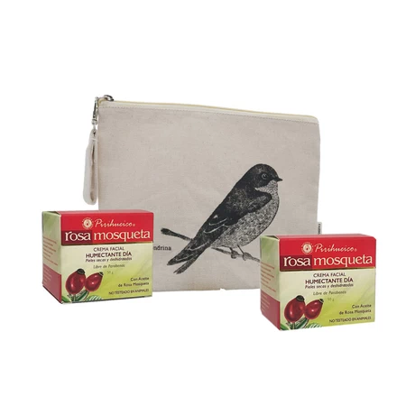 Pack Rosa Mosqueta Pirihueico® Crema dia 2 Un + Cosmetiquero - vista alternativa
