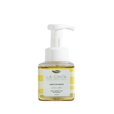Jabon espuma hidratante Verbena 250 ml, La Cinta 