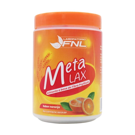 Psyllium Metalax sabor naranja x180 grs, FNL