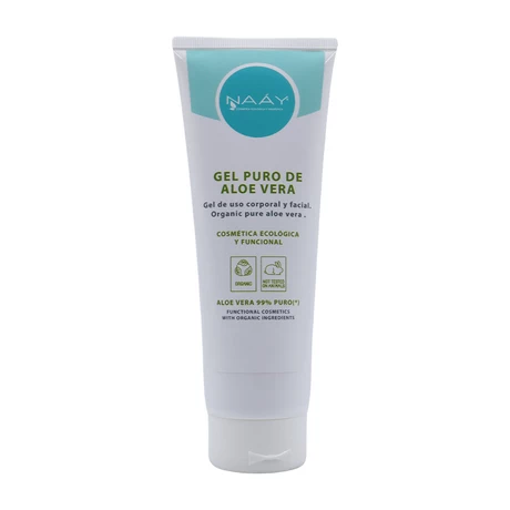 Gel Aloe vera puro 99% 200 mL - Naay