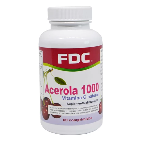 Acerola 1000 mg x 60 comprimidos - FDC