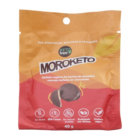 Galleta vegana moroketo 40g, Keto Free