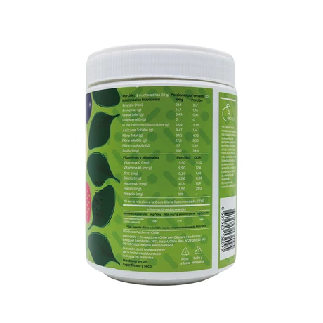 Batido supergreens 360 g, Cascara - vista alternativa