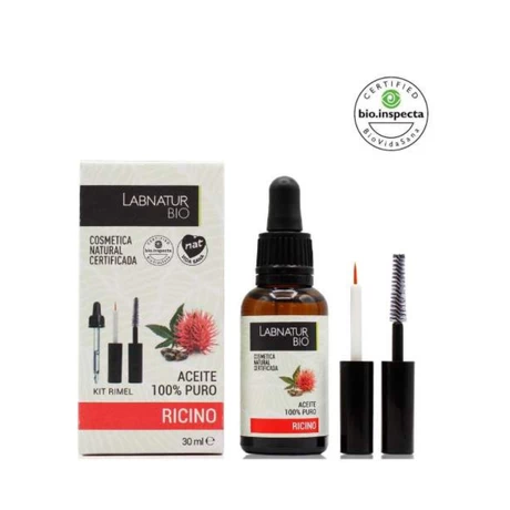 Aceite vegetal Ricino 30 ml + accesorios