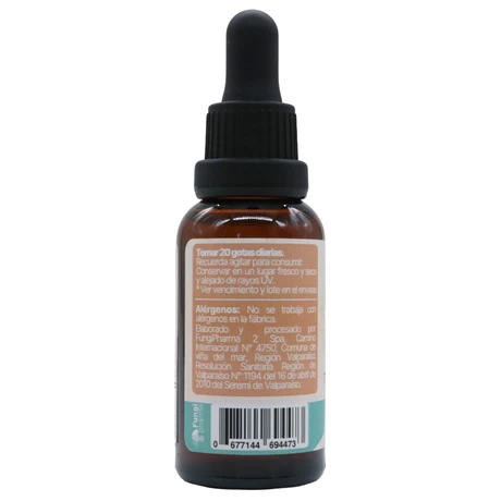 Hongo Tremella 30 mL, Fungi - vista alternativa
