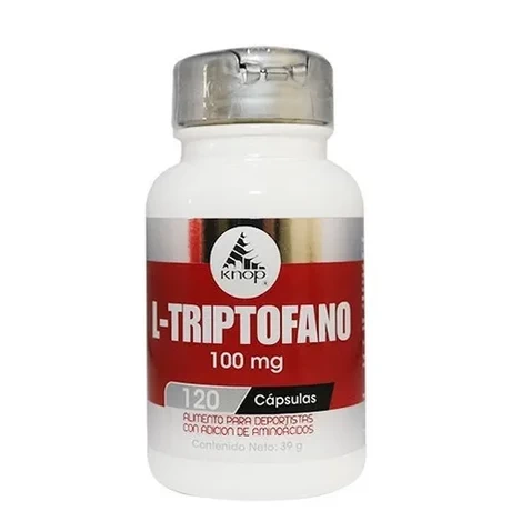 L-Triptofano x 120 cápsulas – Knop Laboratorios®