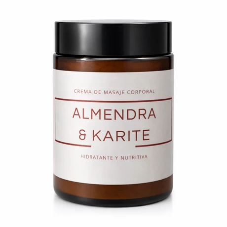 Crema Corporal hidratante Almendra y Karite 250 g - Ivy 
