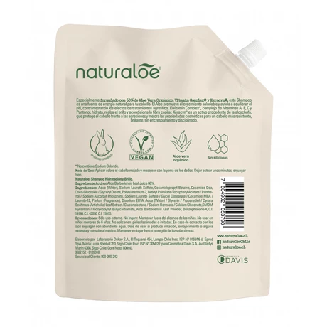 Shampoo Hidratación & Brillo Eco Refill 800 mL - vista alternativa