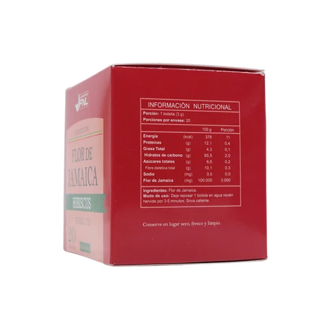 Infusión Flor de Jamaica 3g x 20 bols. FNL  - vista alternativa