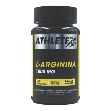 L-Arginina 1000mg x60 comprimidos, Athlete