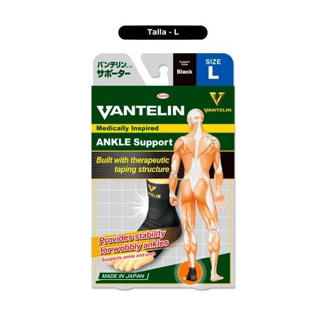 TOBILLERA VANTELIN (L,BLACK)