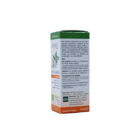 Aceite esencial Menta piperita orgánico 10 mL - Physalis®  - vista alternativa